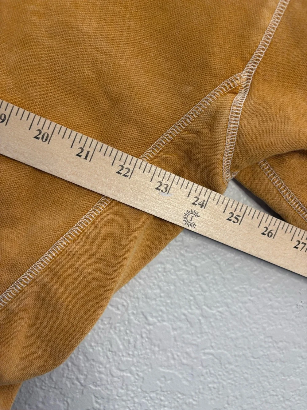 Nike Oversized Sweatshirt Flowy Boxy Mustard Yellow Gold Large